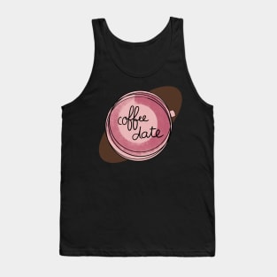 Coffee Date / Cute Coffee Dates Tank Top